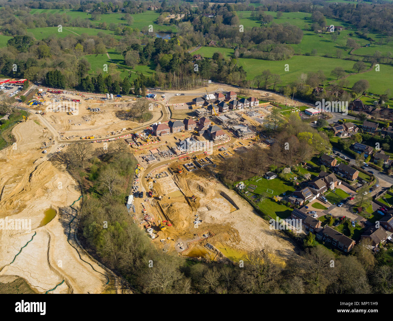 Haywards heath aerial hires stock photography and images Alamy