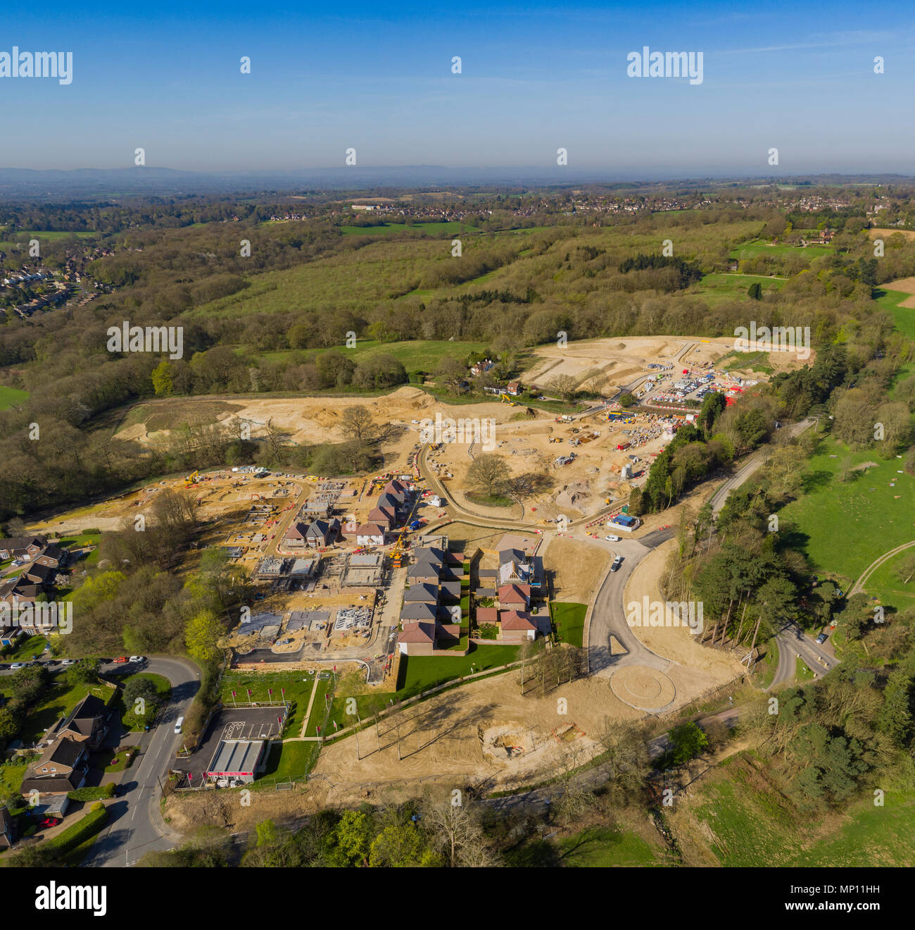 Haywards heath aerial hires stock photography and images Alamy