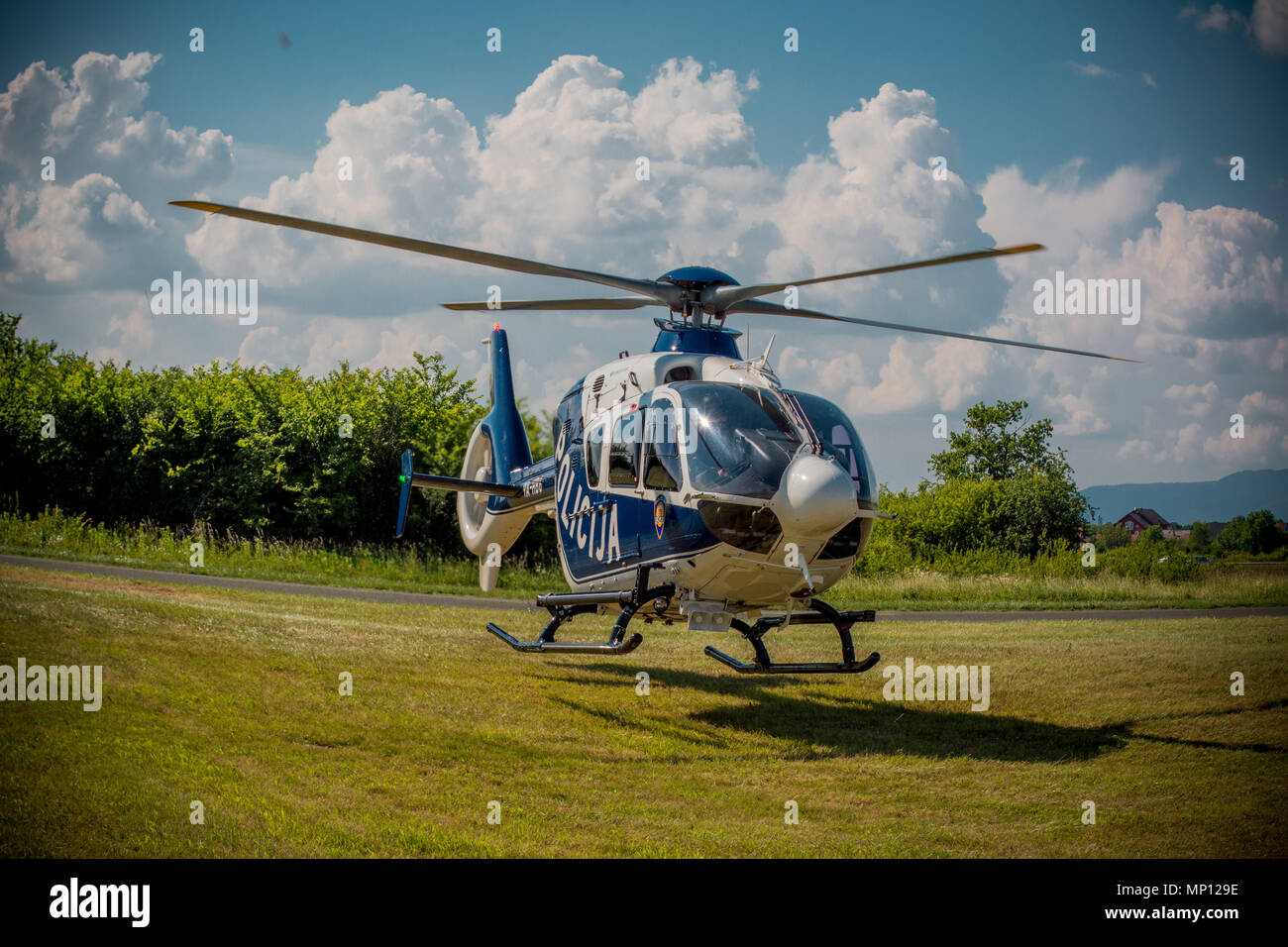 Eurocopter EC-135 Stock Photo