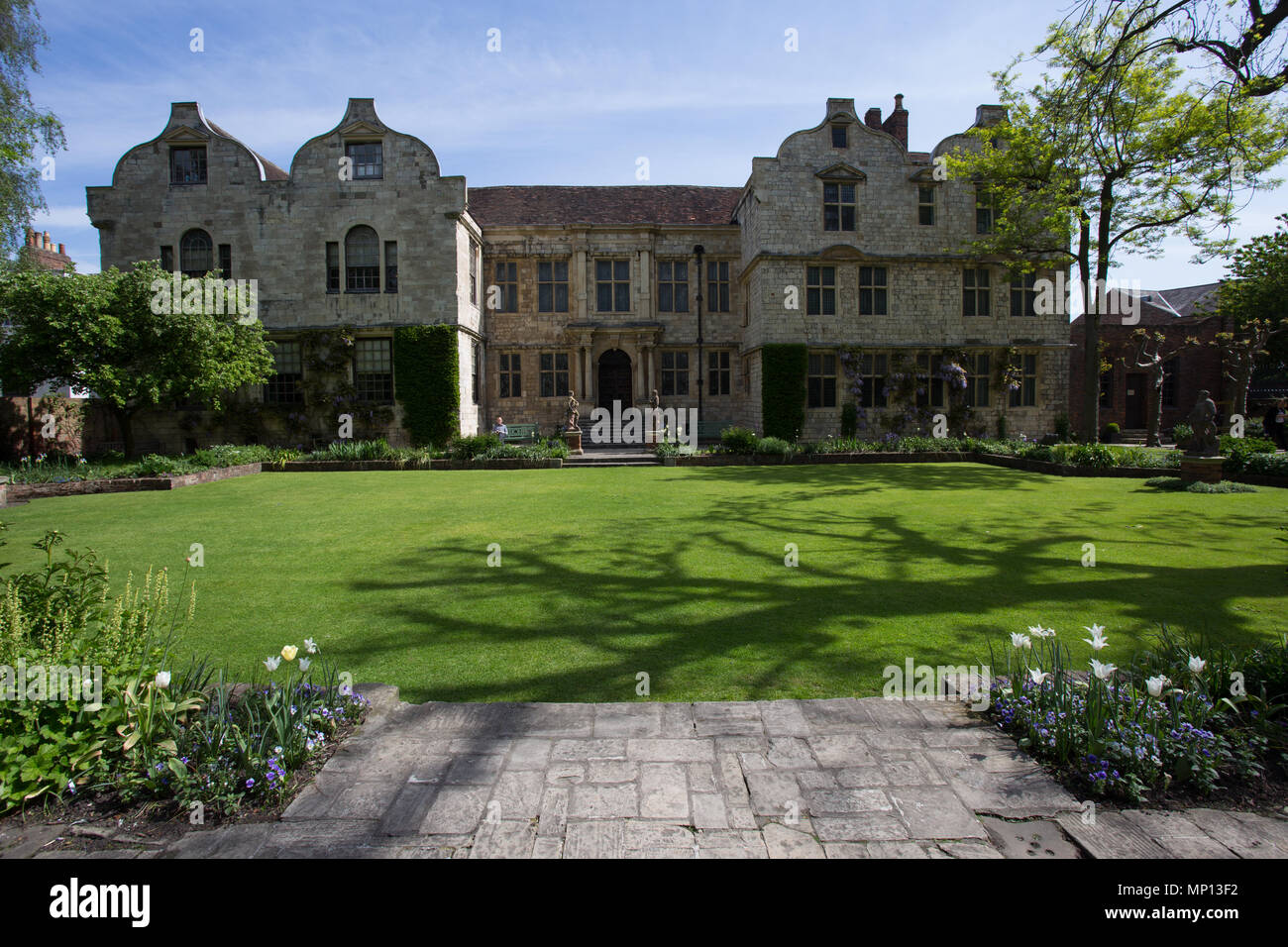 The Treasurer's House & Gardens, York, England, UK Stock Photo