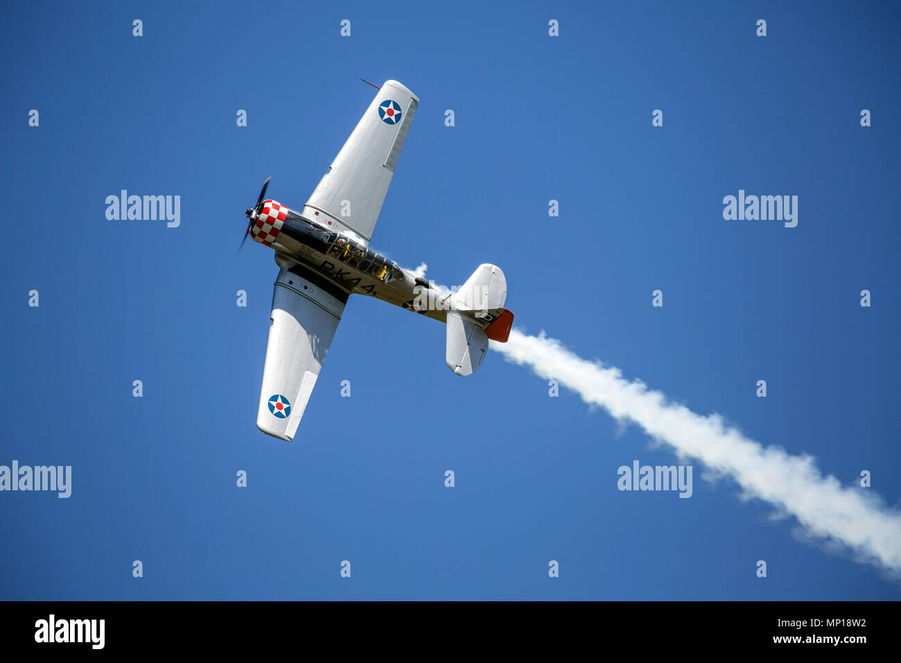 North American Texan aircraft at the Central Texas Airshow Stock Photo Alamy