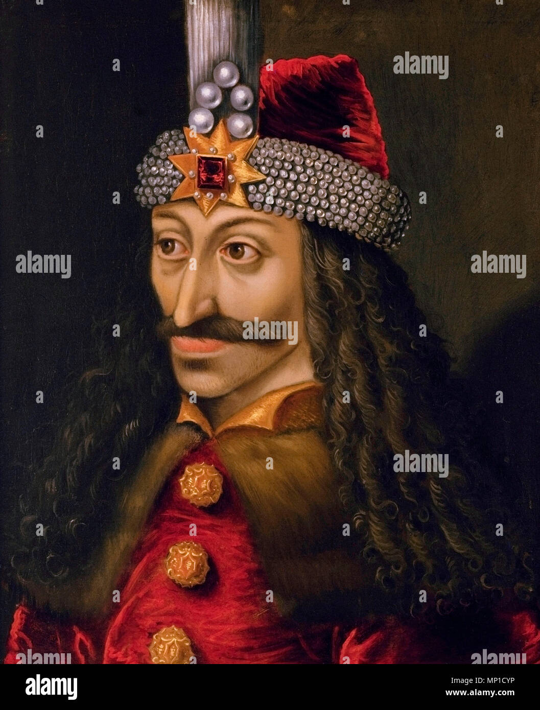 Vlad Tepes the Impaler, Prince of Wallachia Stock Photo