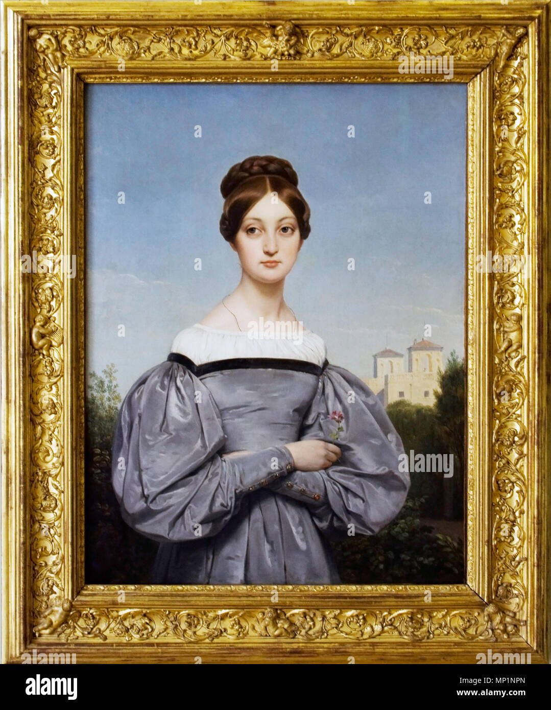 Français : Portrait de Louise Vernet, fille de l'artiste