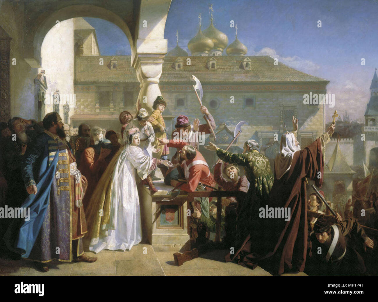 Streltsy uprising of 1682 hi-res stock photography and