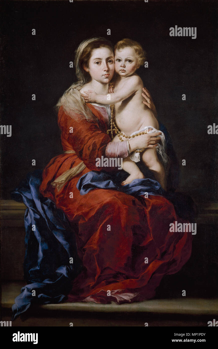 Nuestra Señora del Rosario. (La Intercesora que todo lo consigue), image size:871x1390