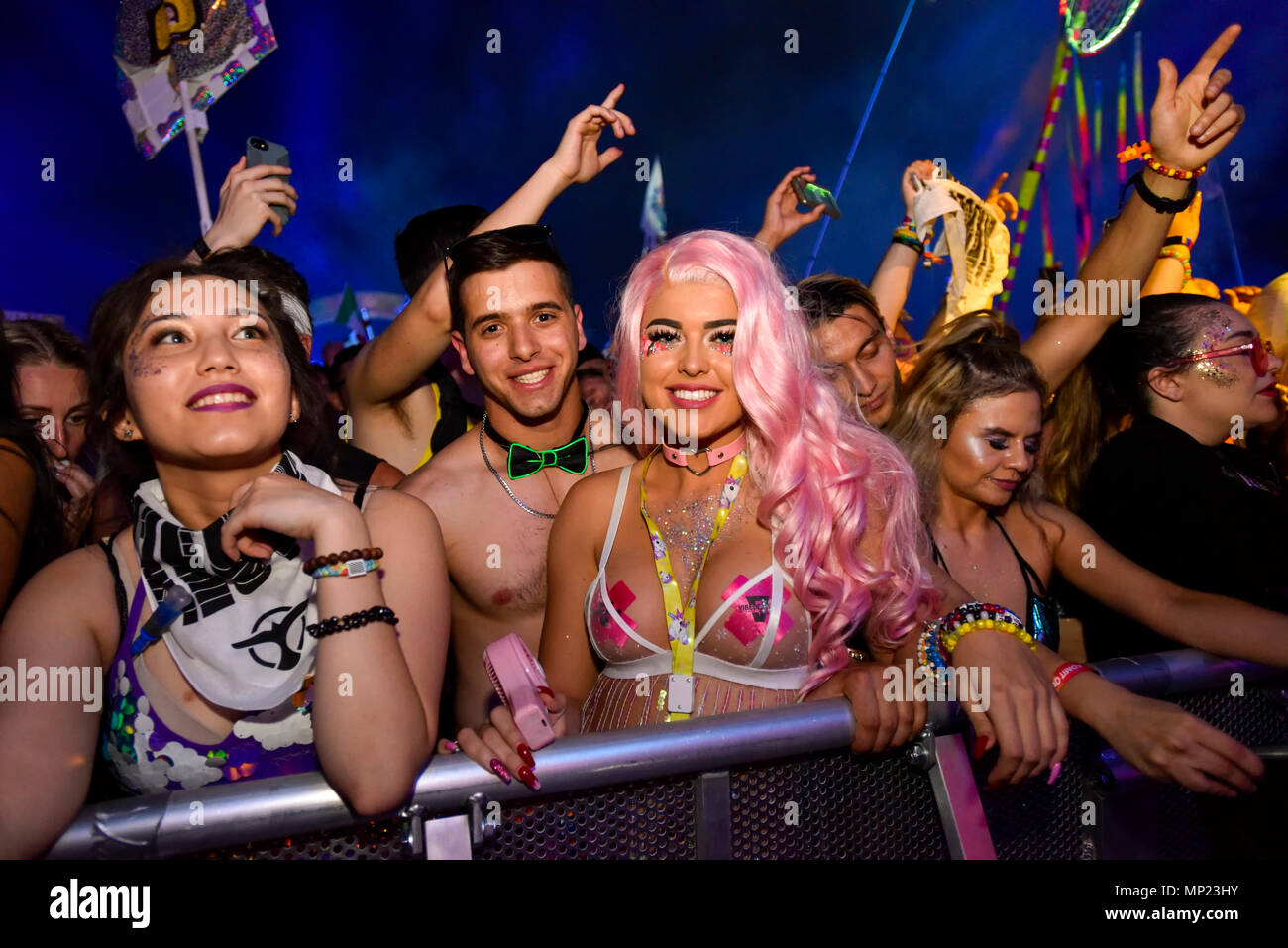 Las Vegas, Nevada, May 20, 2018, Electric Daisy Carnival, edc festival, Day  2, Credit: Ken Howard Images/Alamy Live News Stock Photo - Alamy