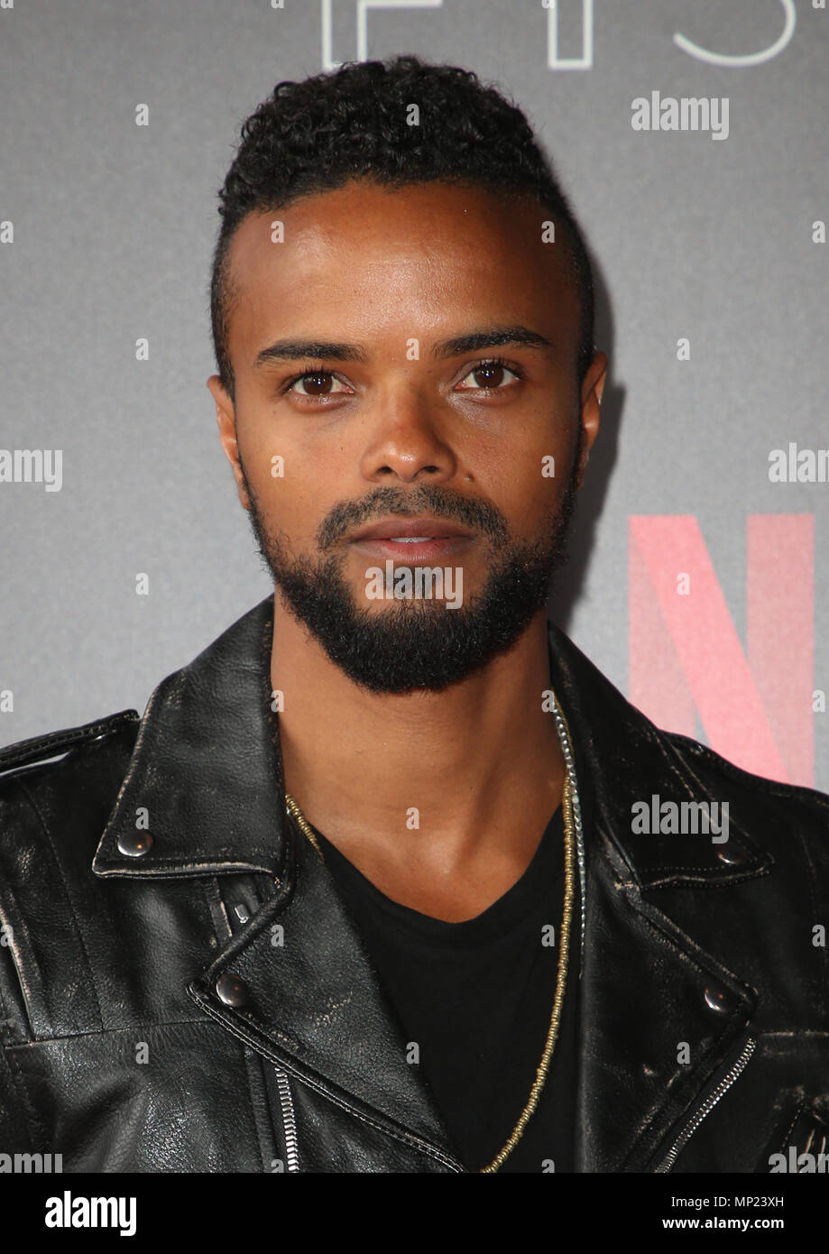 Los Angeles, CA, USA. 19th May, 2018. 19 May 2018 - Los Angeles, California - Eka Darville. #NETFLIXFYSEE Event For ''Jessica Jones'' held at Raleigh Studios. Photo Credit: F. Sadou/AdMedia Credit: F. Sadou/AdMedia/ZUMA Wire/Alamy Live News Stock Photo