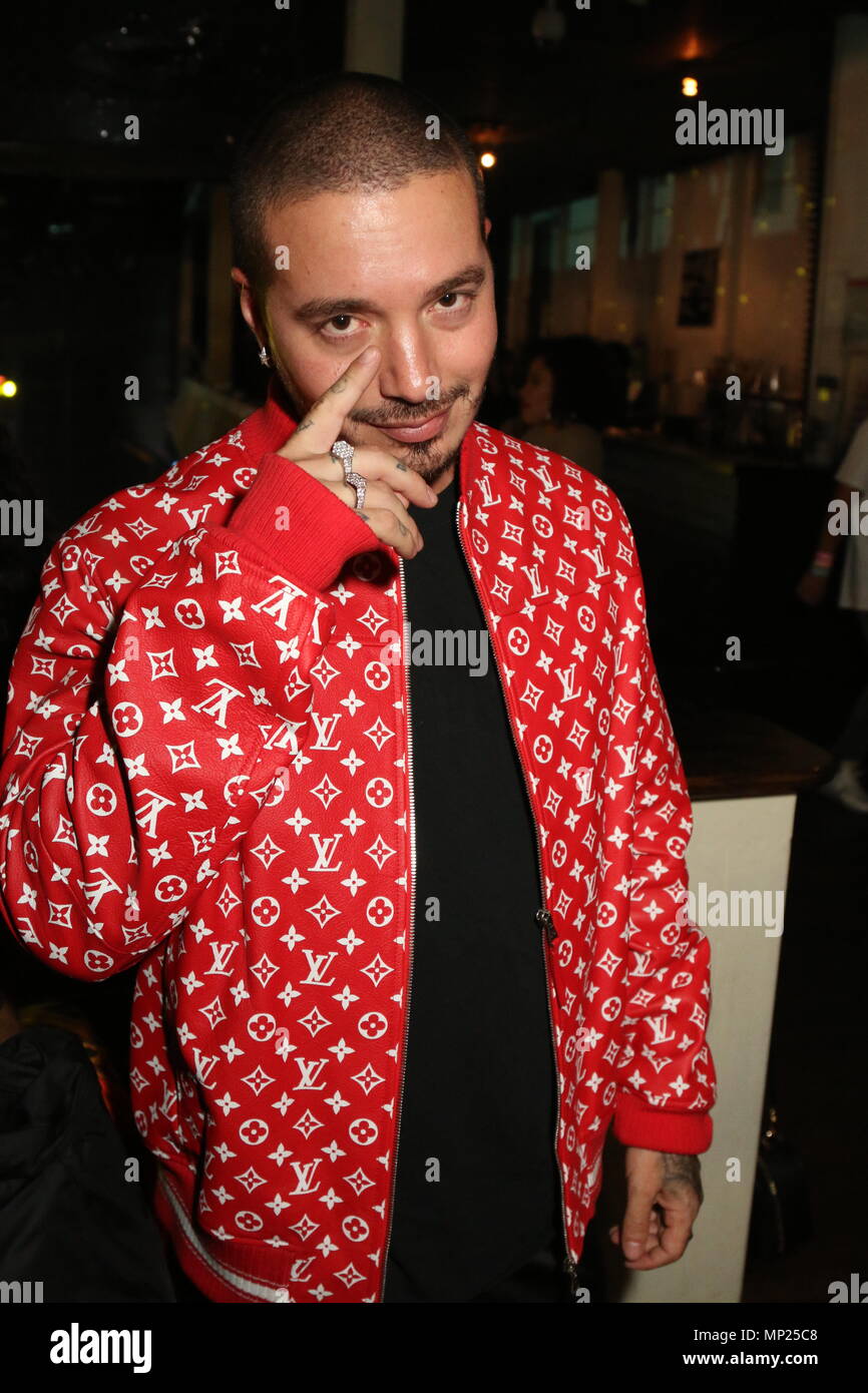 New York, NY, USA. 19th May, 2018. J Balvin attends the House of Exile  dance competition at Terminal 5 May 19, 2018 in New York City. Photo  Credit: Walik Goshorn/Mediapunch/Alamy Live News