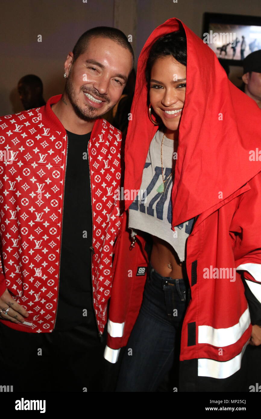 New York Ny Usa 19th May 2018 J Balvin Cassie Attend The