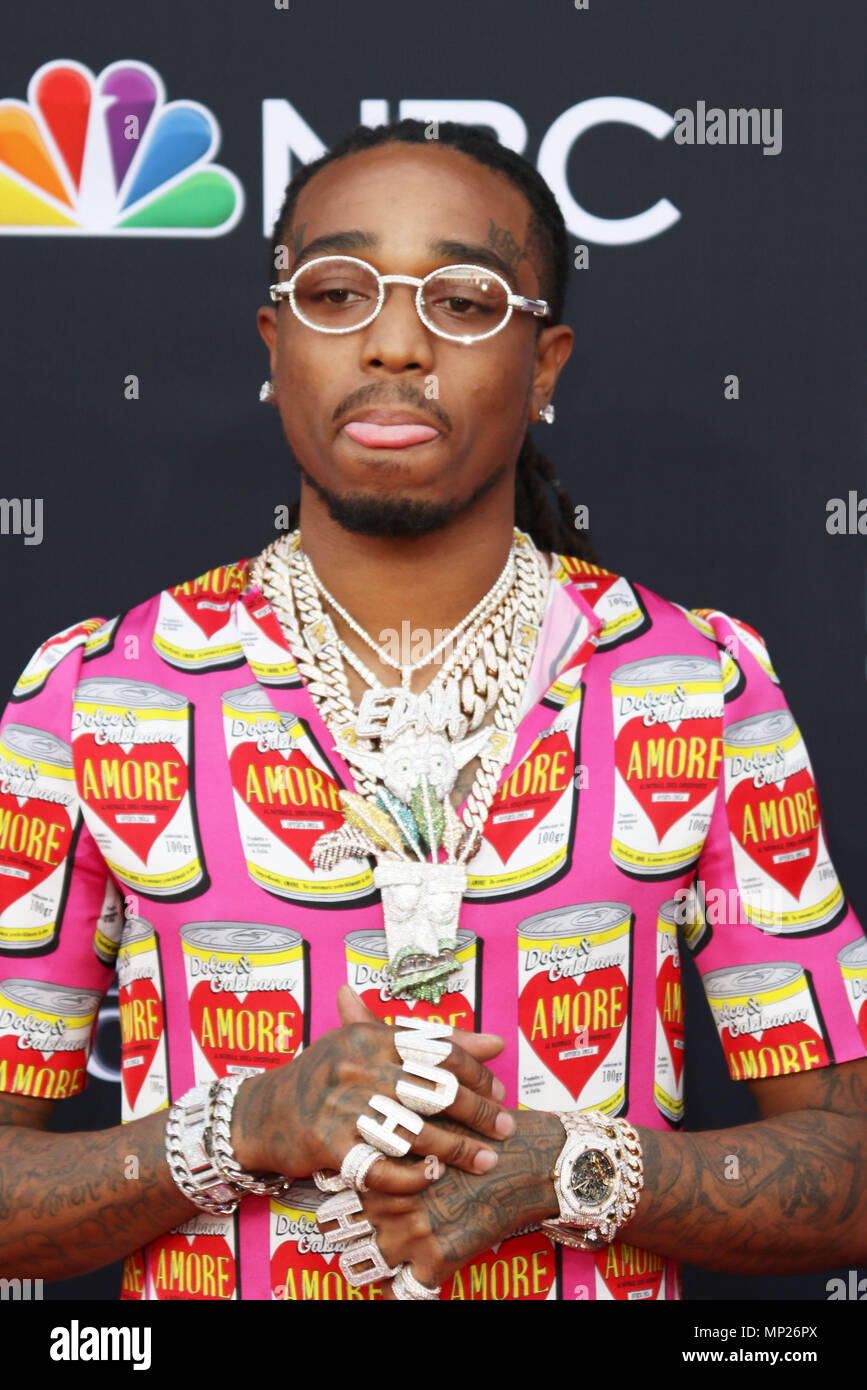 Las Vegas, Nevada, USA. 20th May, 2018. Rapper Quevo attends the 2018 ...