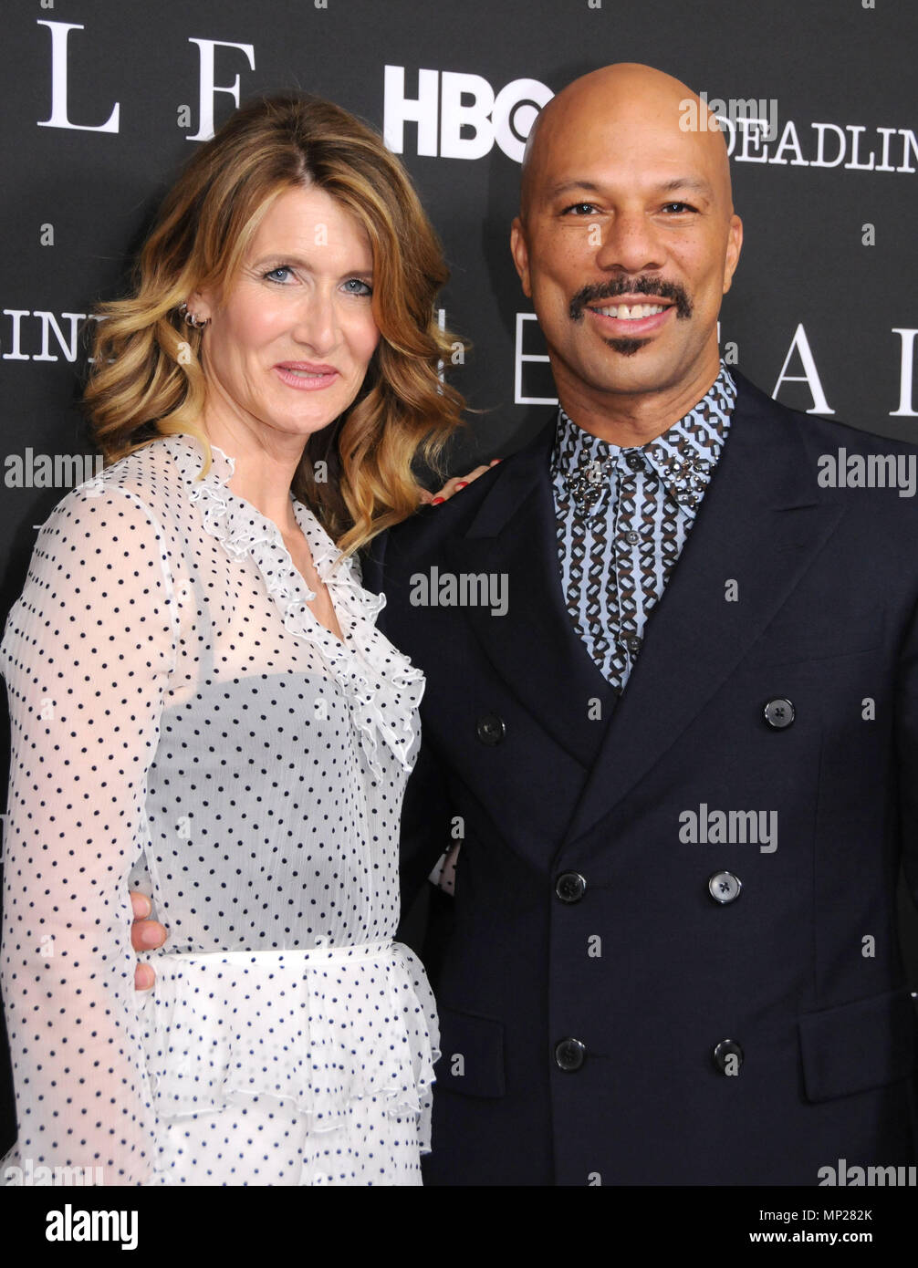 Los Angeles, USA. 20th May, 2018. (L-R) Actress Laura Dern and musician
