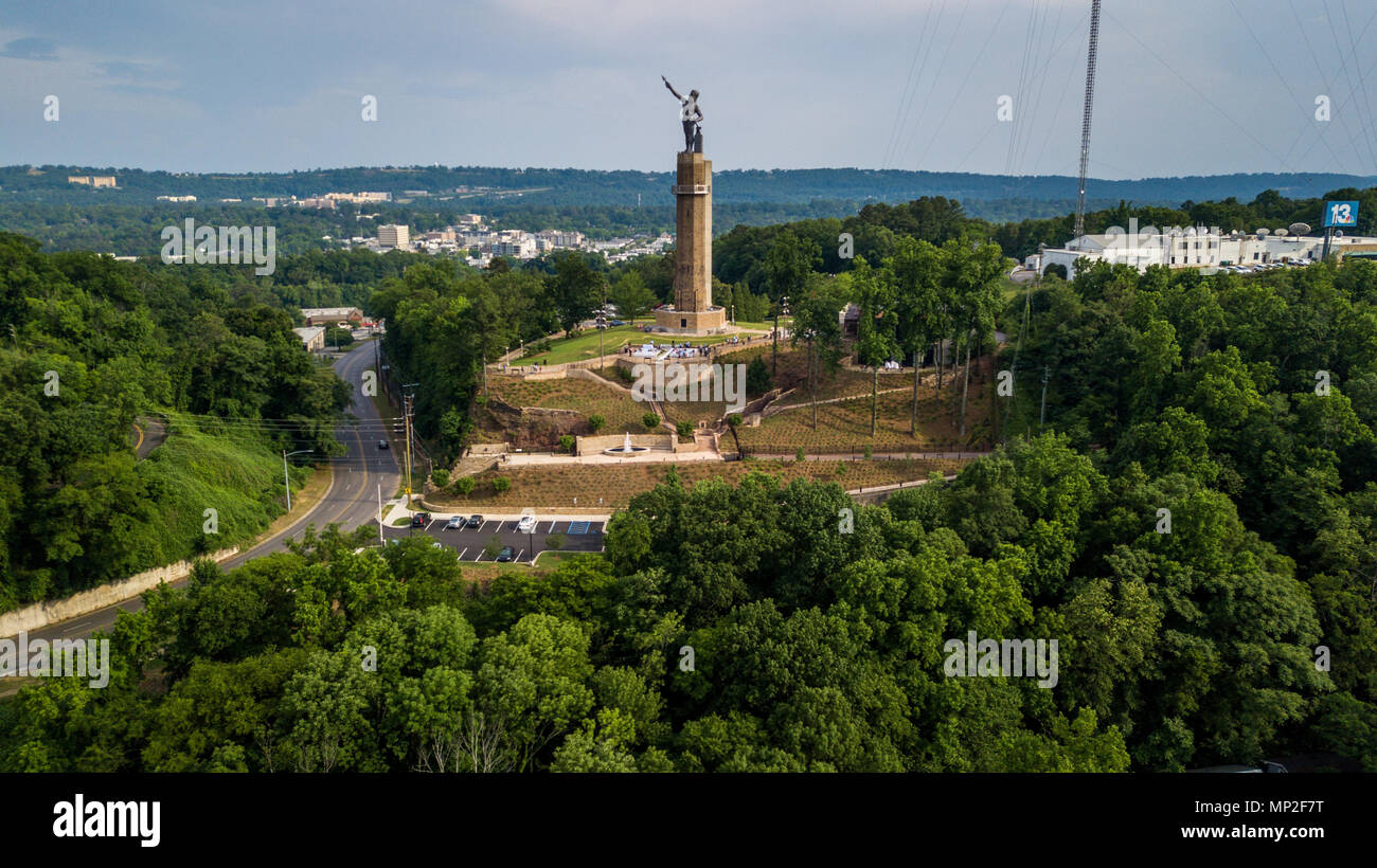 The Vulcan Statue, Vulcan Park, Birmingham, Alabama, USA Stock Photo