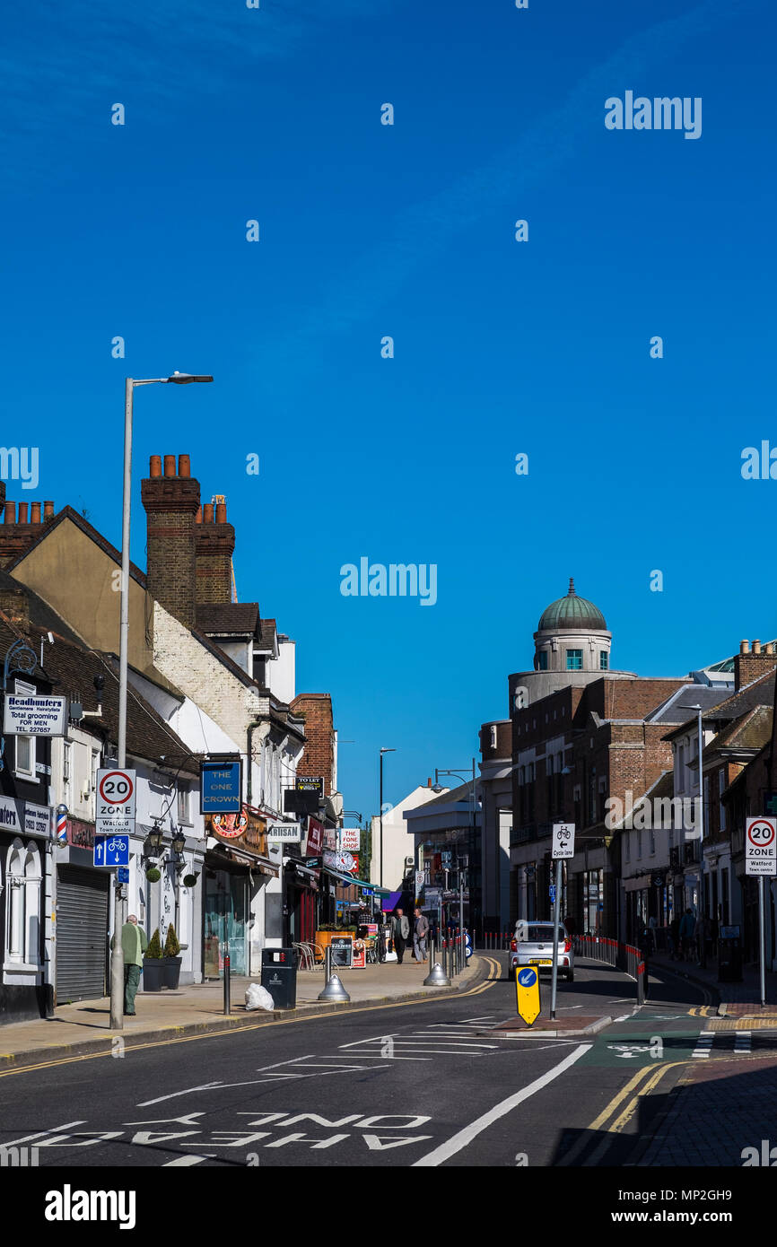 Watford high street hires stock photography and images Alamy