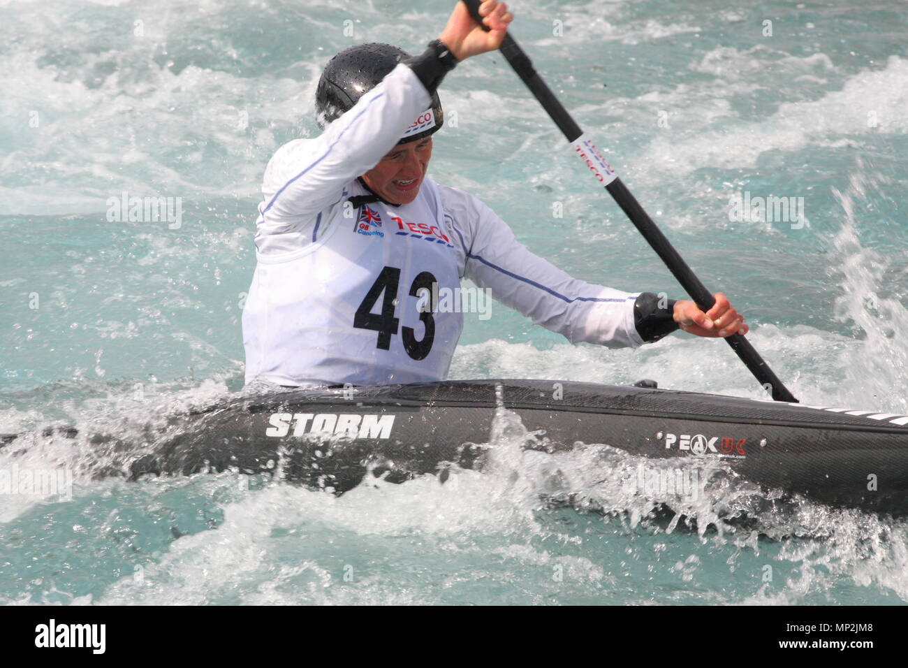 Canoe Tesco Canoe Slalom 2012 including the selection trials for the