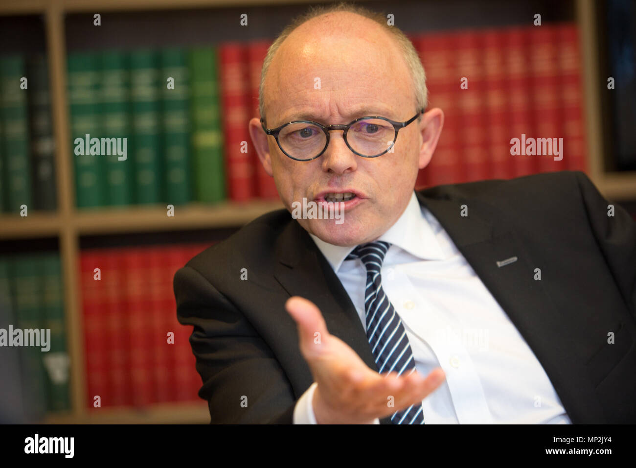 Barra McGrory, a solicitor and barrister from Northern Ireland. From 2011 to 2017 he served as the Director of Public Prosecutions for Northern Irelan Stock Photo