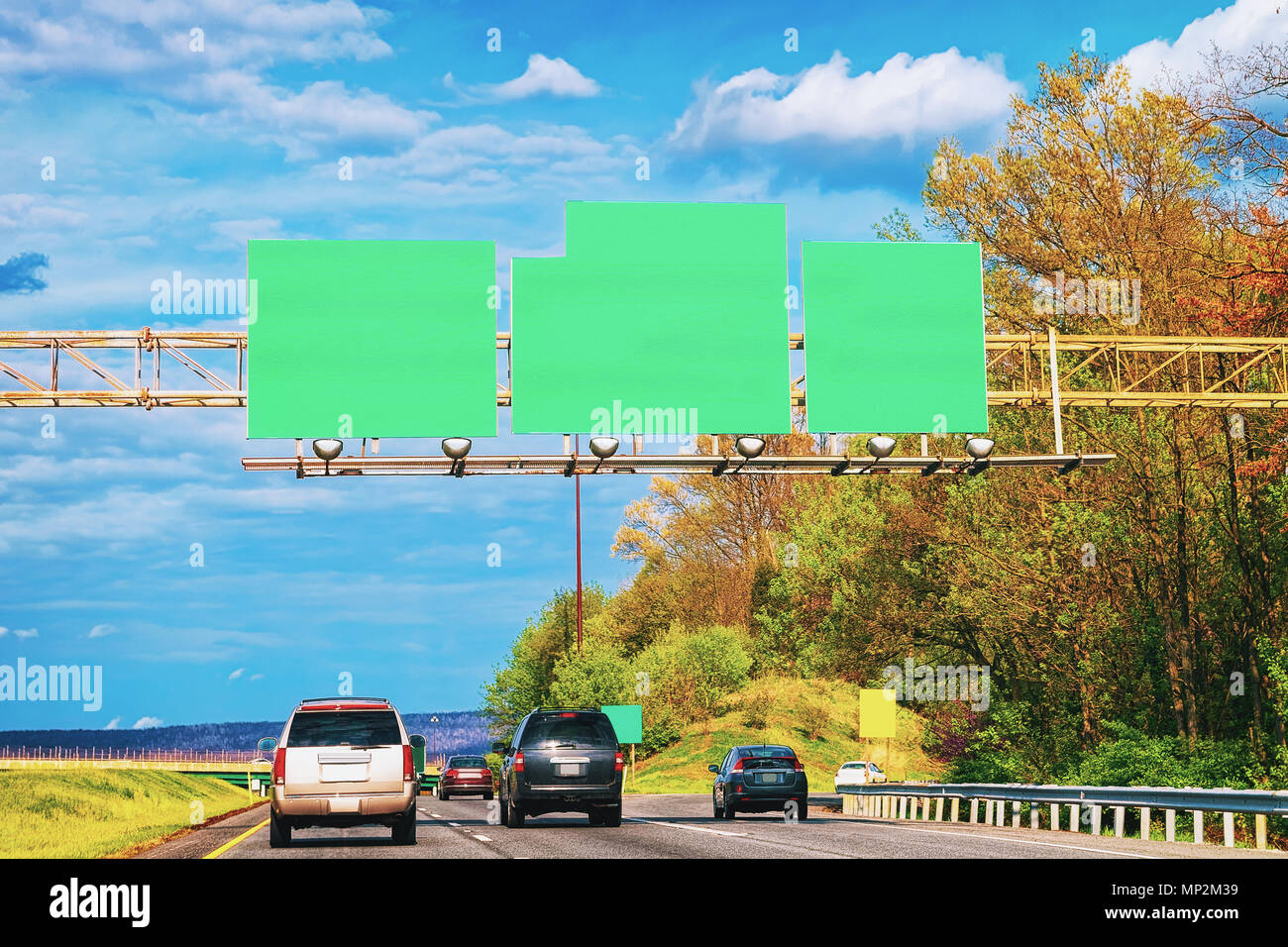 Car on Road, Maryland, America Stock Photo Alamy