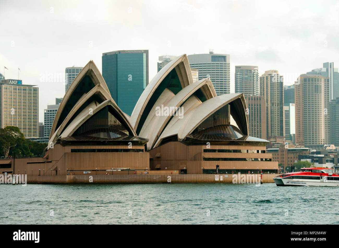 SYDNEY, AUSTRALIA - April 6, 2018: Iconic Opera House in Circular Quay ...