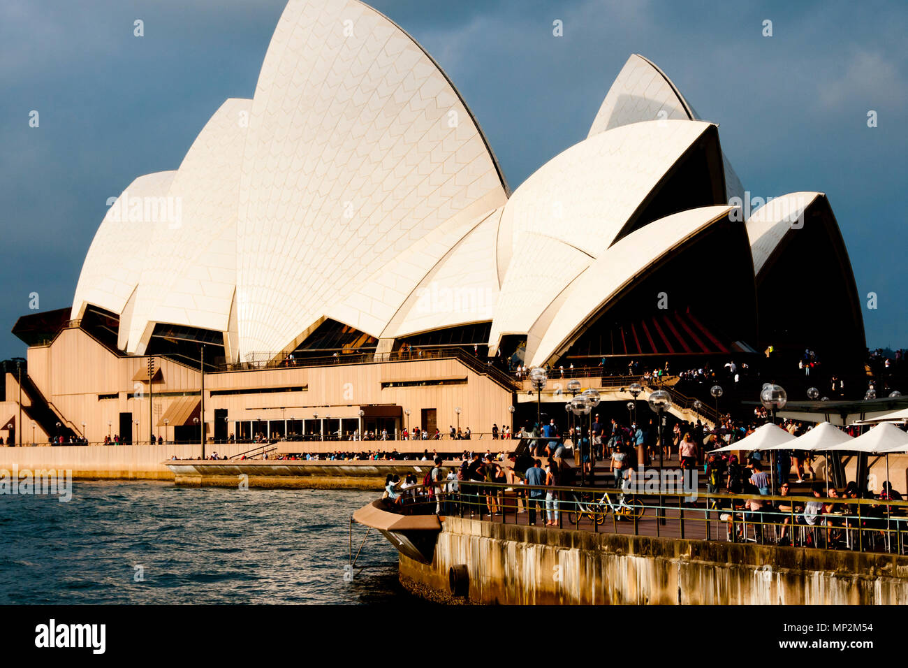 SYDNEY, AUSTRALIA - April 6, 2018: Iconic Opera House in Circular Quay ...