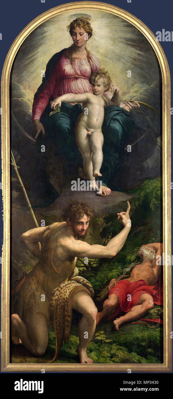 The Madonna and Child with Saints The Vision of St Jerome 1527. 961 ...
