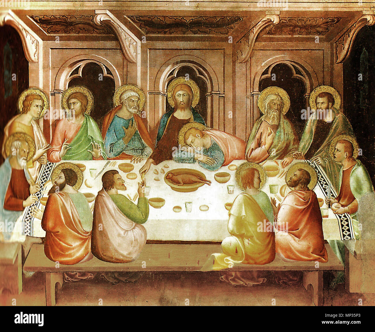 the-last-supper-new-testament-cycle-14th-century-lippo-memmi-1291