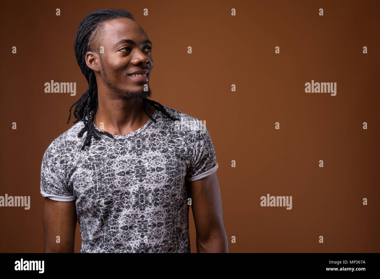 Attractive happy african american young hi-res stock photography and ...