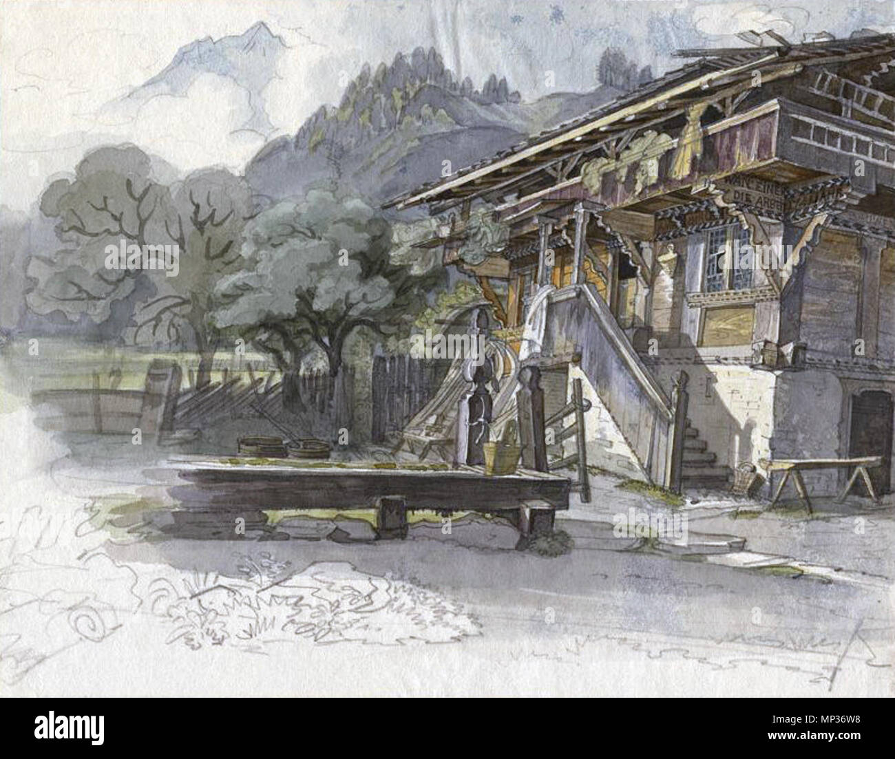 Haus In Matten Be Aug 1817 Haus Matten St Stephan