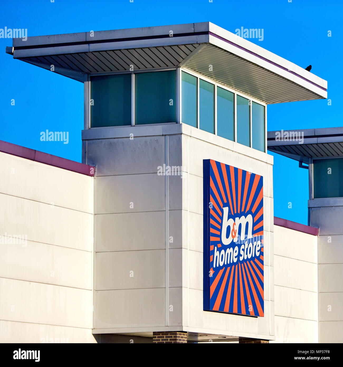 B&M Home Store front in an out of town retail park Stock Photo Alamy