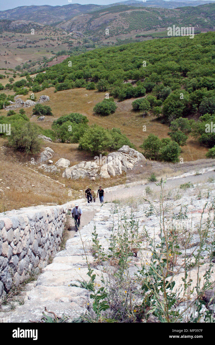 Yerkapi Gate The misterious Yerkapi Pyramid in the archaeological site of Hattusa ...