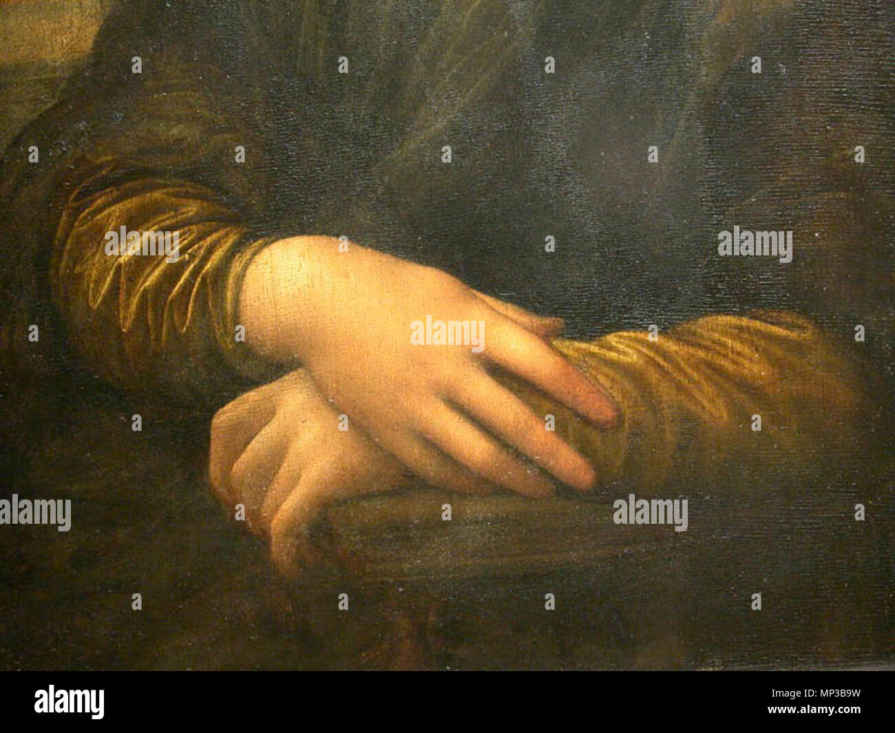 Leonardo da vinci hands hi-res stock photography and images - Alamy
