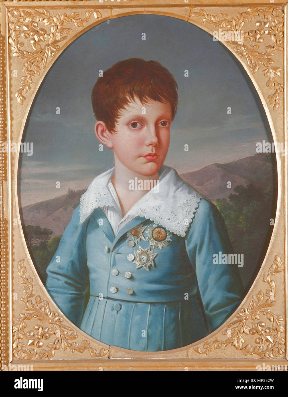 .  Italiano: Ritratto del principe Ferdinando . 1818.   1029 Principe Ferdinando Stock Photo