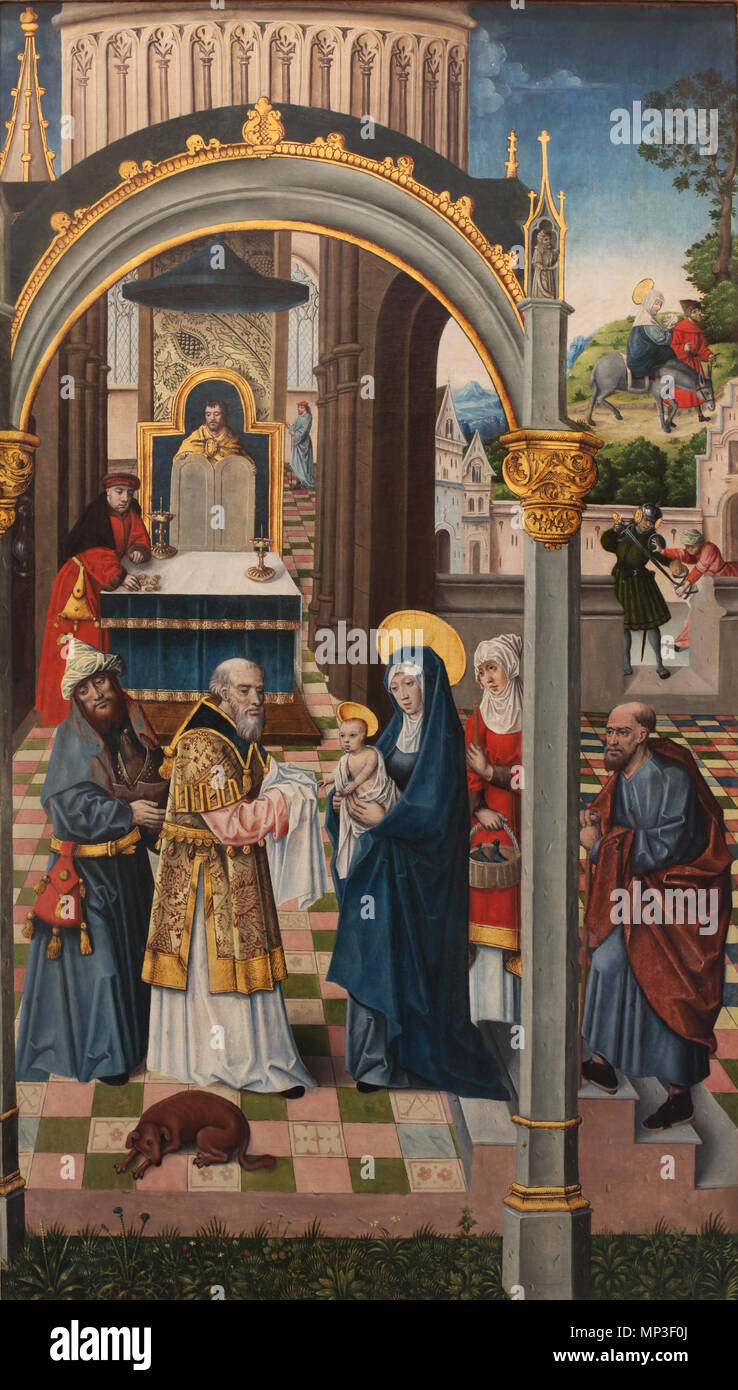 Presentation of Jesus Christ at the Temple circa 1500. 1027 ...