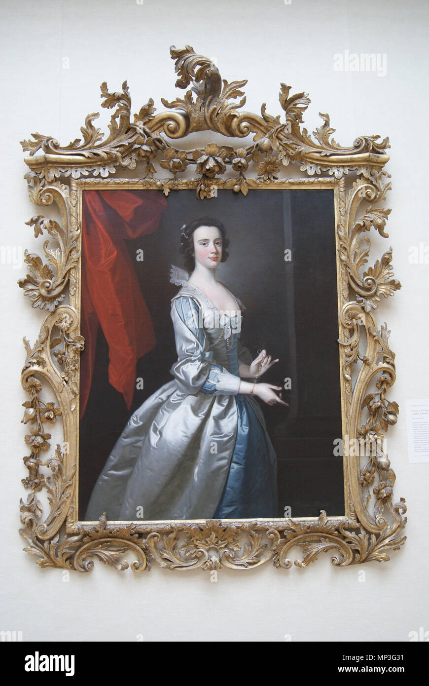 English: Portrait of a Woman, Probably Elizabeth Aislabie, of Studley ...