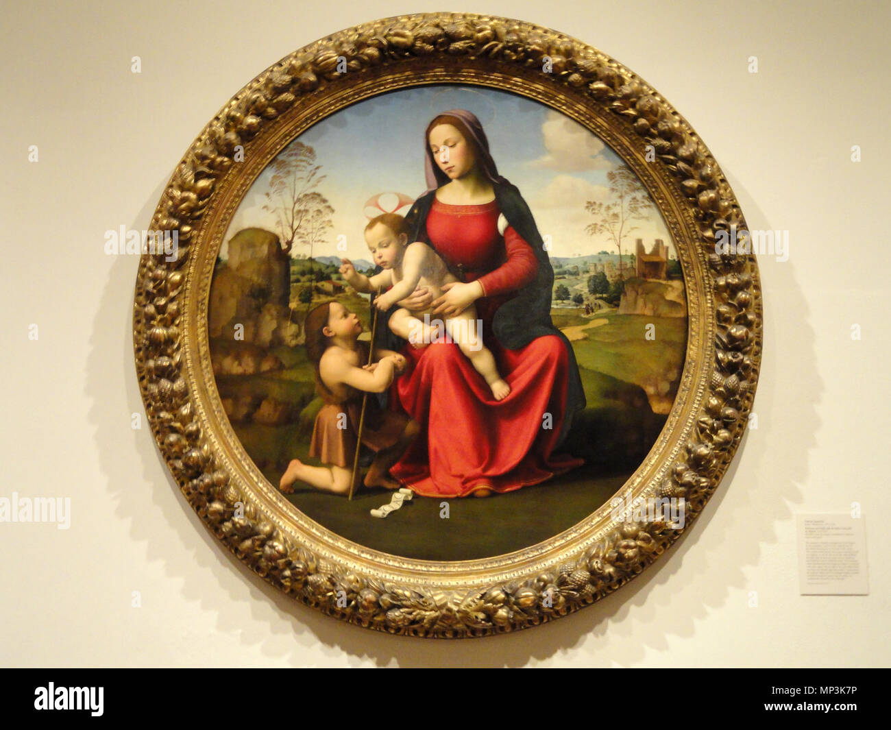 Madonna and Child with the Infant Saint John the Baptist circa 1510 ...