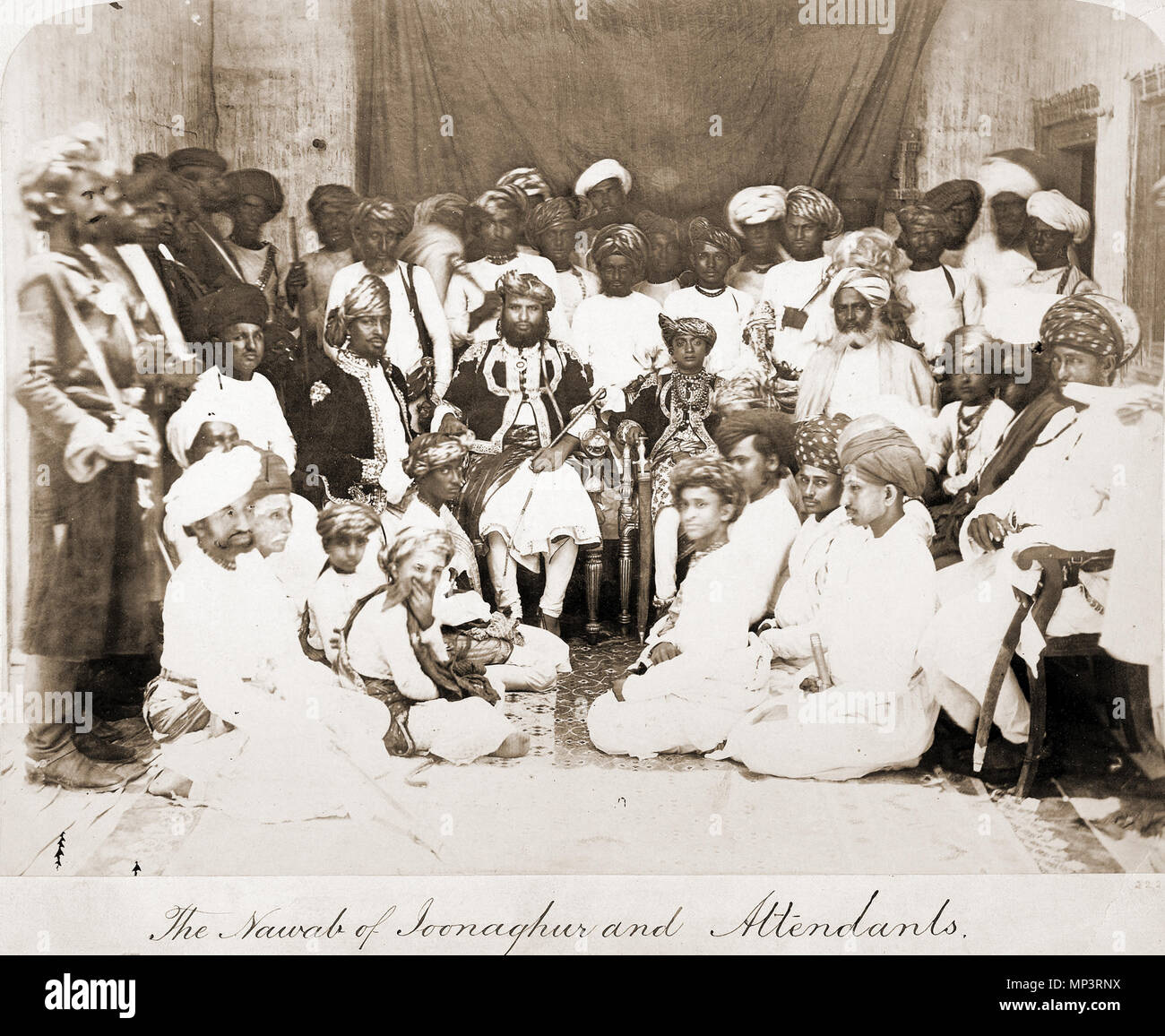 . English Mahabat Khan (18511882), the Nawab of Junagarh, 1870s