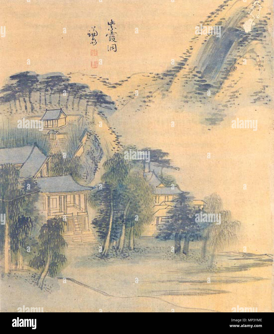 자하동 紫霞洞 현재 종로구 청운동 부근 종이에 담채 간송미술관 Between 1676 And 1759 Jeong Seon 1676 1759 Alternative Names Pen Name Gyeonmjae 겸재 謙齋 Or Nangok 난곡 蘭谷 Courtesy Name