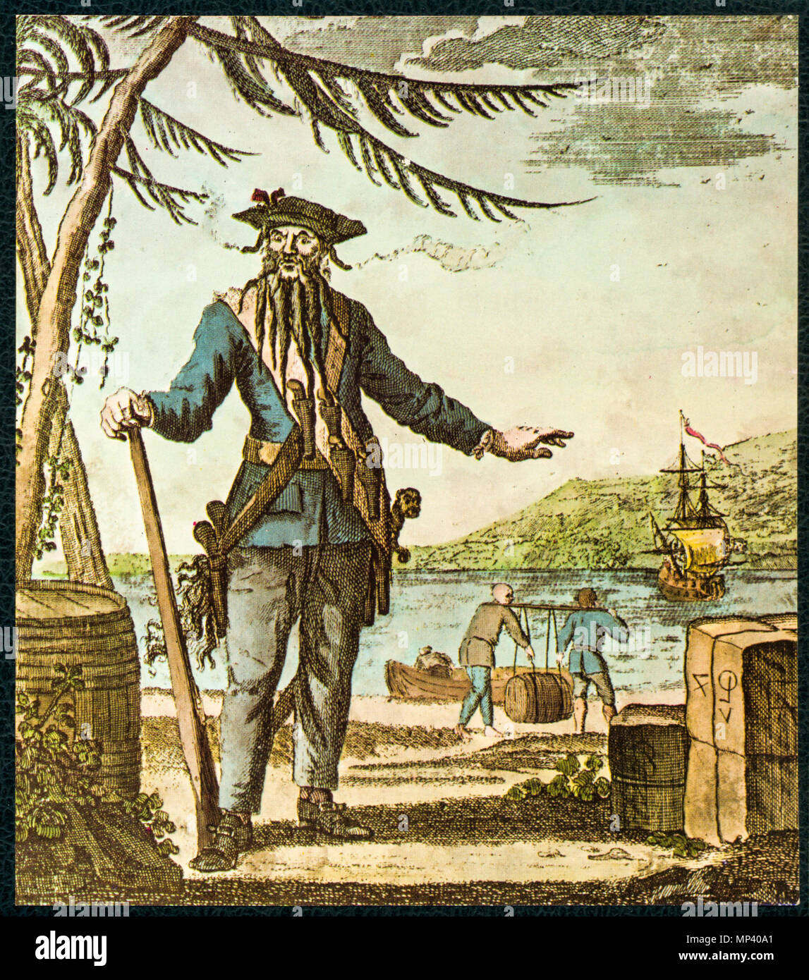 Blackbeard edward teach hi-res stock photography and images - Alamy