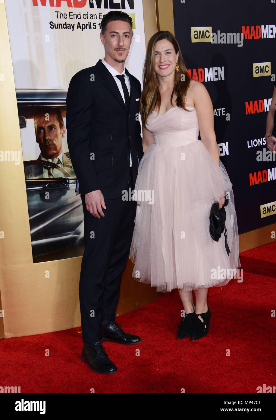 Erin chiamulon at the mad men hi-res stock photography and images - Alamy