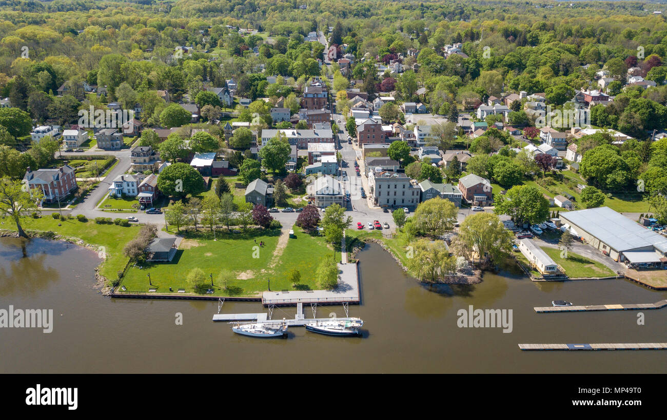 The Village of Athens, Upstate New York State, USA Stock Photo Alamy
