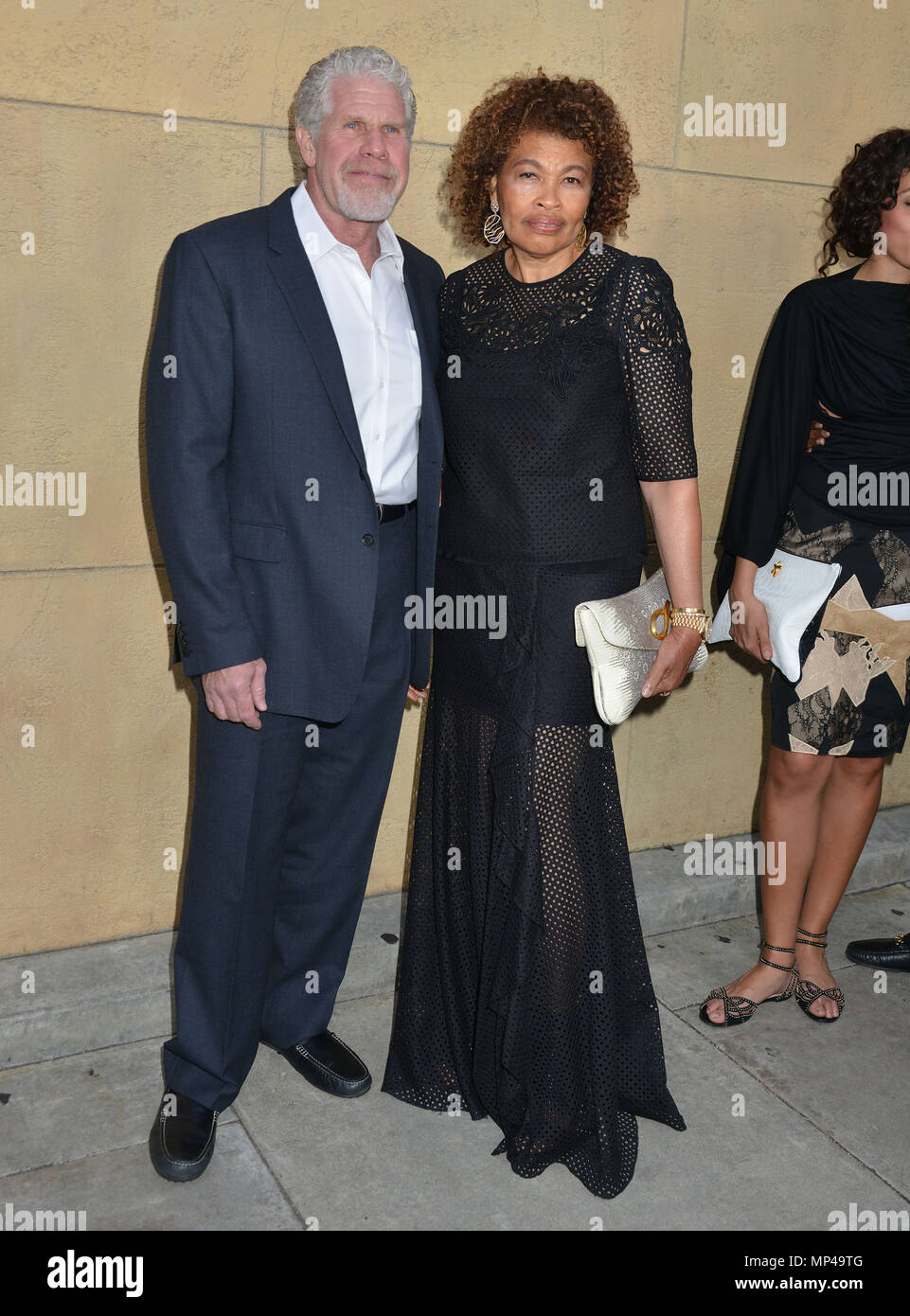 Ron Perlman, Opal Stone Perlman 167 at the Skin Trade Premiere at the