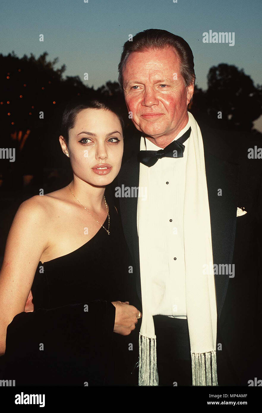 Angelina Jolie and Jon Voight03 Voight Jon+Angelina Jolie -2  Event in Hollywood Life - California, Red Carpet Event, USA, Film Industry, Celebrities, Photography, Bestof, Arts Culture and Entertainment, Topix Celebrities fashion, Best of, Hollywood Life, Event in Hollywood Life - California, Red Carpet and backstage, movie celebrities, TV celebrities, Music celebrities, Topix, Bestof, Arts Culture and Entertainment, vertical, one person, Photography,   Three Quarters, 1993 to 1999, inquiry tsuni@Gamma-USA.com , Credit Tsuni / USA,   === Red Carpet Event, USA, Film Industry, Celebrities, Photo Stock Photo