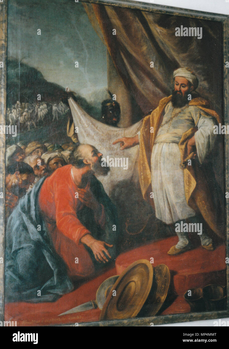 . Kreuzgang im Kloster Ottobeuren - Kyrus entläßt die Juden aus der ...