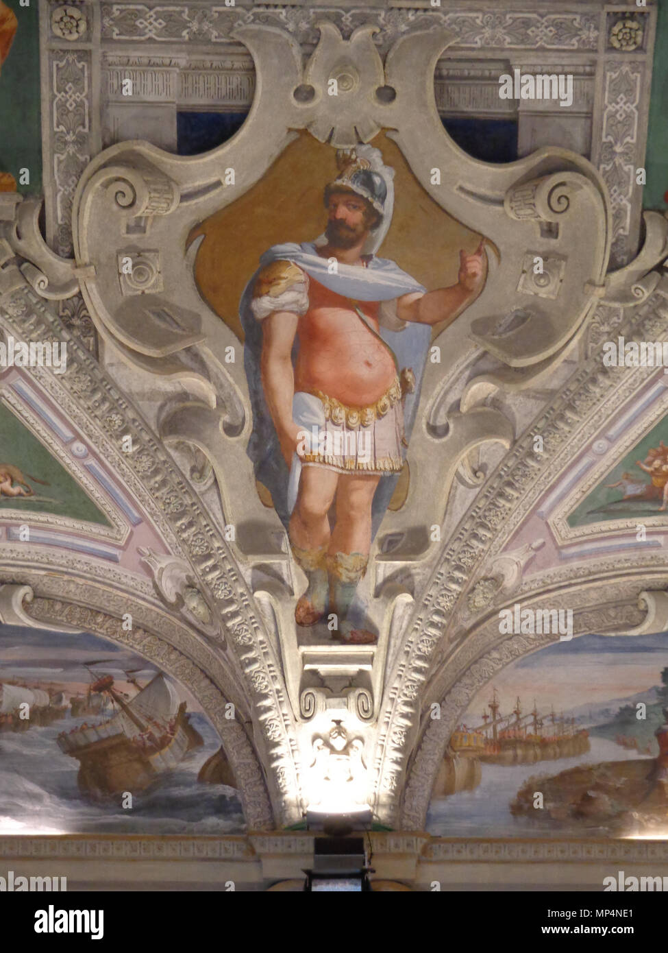 Figura    .   955 Palazzo della Meridiana Salone Cambiaso Figura 1 Stock Photo