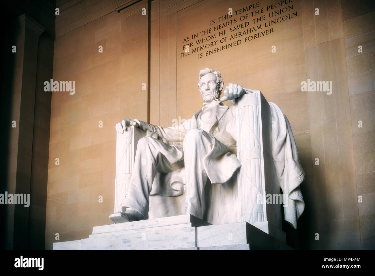 Statue of Abraham Lincoln Stock Photo Alamy