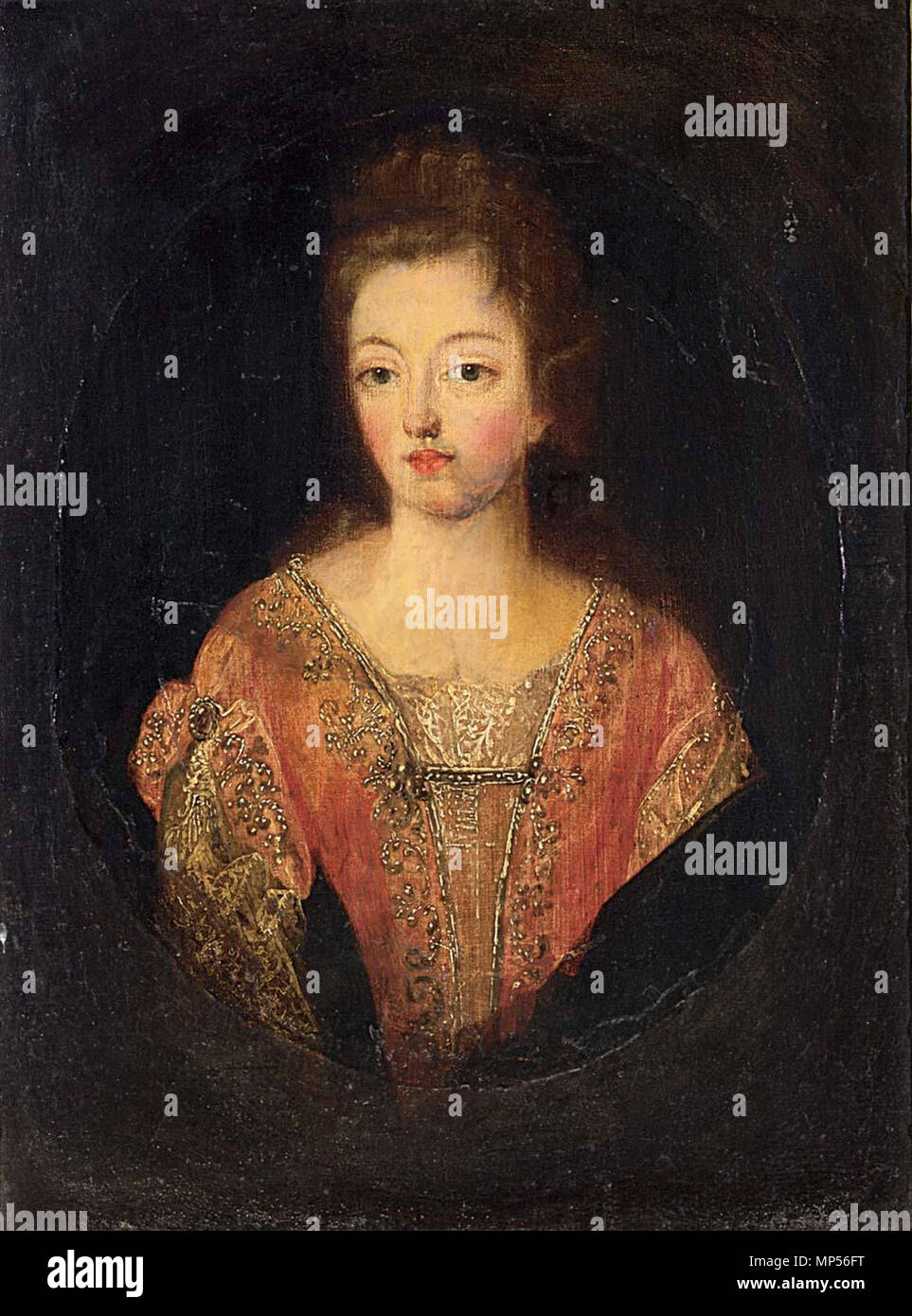 .  English: Countess Sophia Albertine of Erbach-Erbach, Duchess of Saxe-Hildburghausen (1683-1742) . circa 1705.   1133 SophieAlbertineErbach Stock Photo