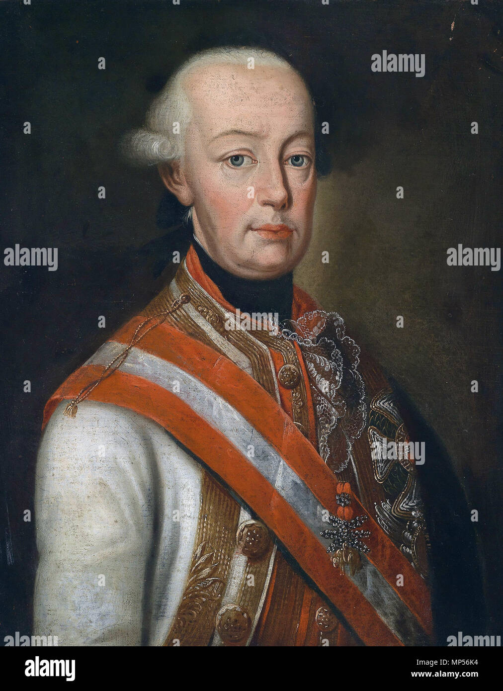 . English: Leopold II, Holy Roman Emperor. circa 1790. Anonymous 805 ...