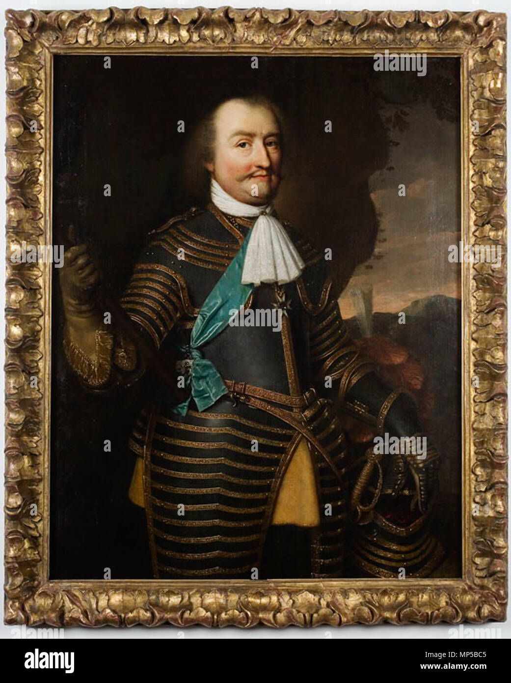 .  English: Portrait of Johan Maurits of Nassau Siegen . circa 1665.   918 NasonJohanMauritsCa1665StockholmNLambassade Stock Photo