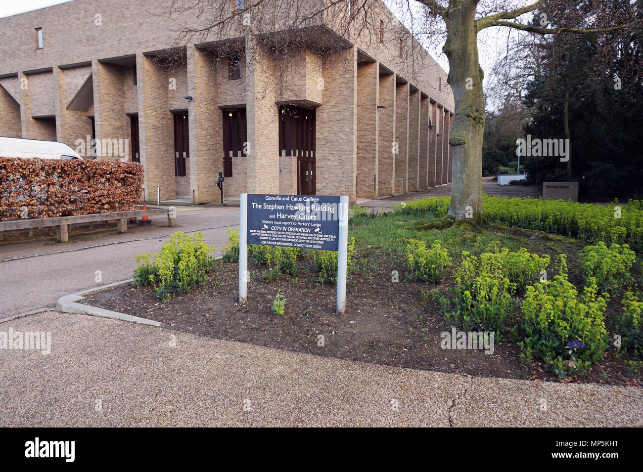Stephen Hawking Building, Gonville and Caius Collage, Cambridge University United Kingdom Stock Photo