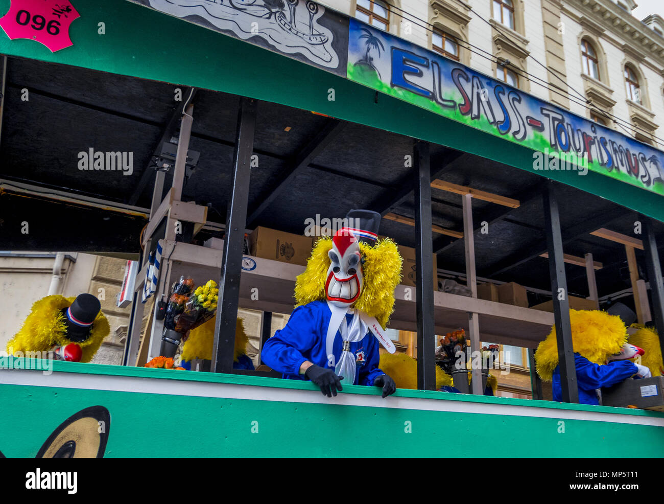 Basler Fasnacht, Carnival of Basel, Basel, Switzerland Stock Photo