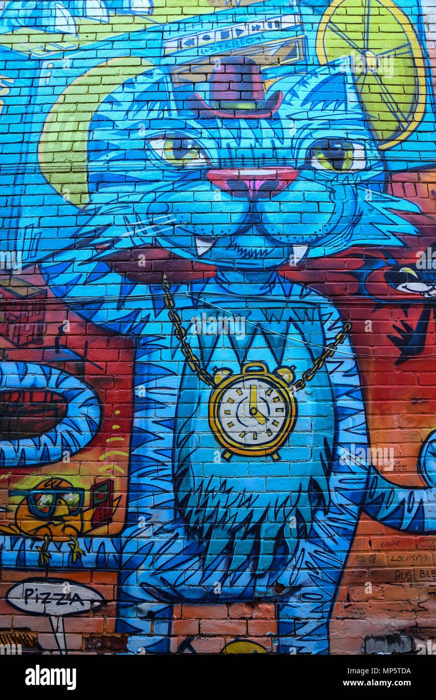 Graffiti Alley, Toronto, Canada Stock Photo Alamy