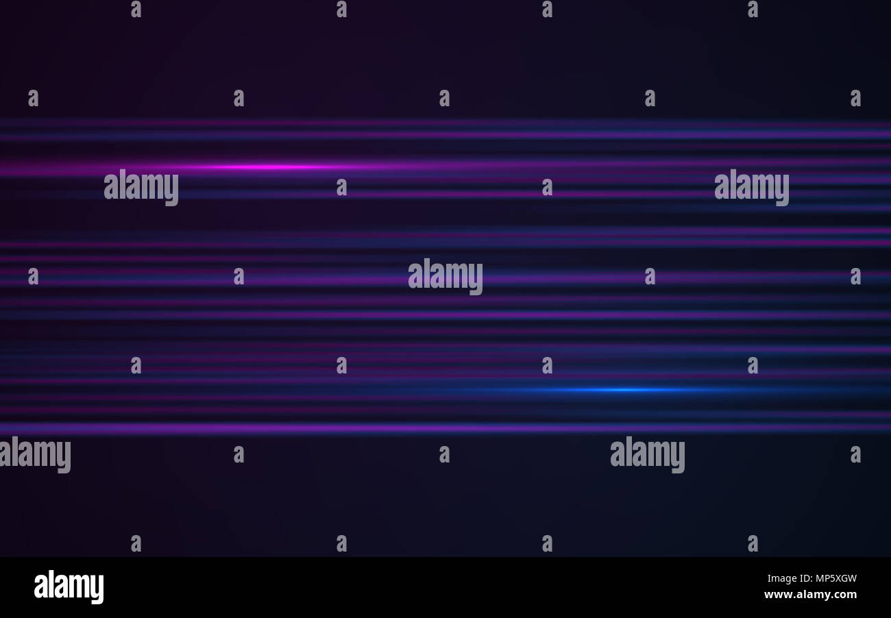 Abstract blue laser streak light on black background Stock Photo - Alamy